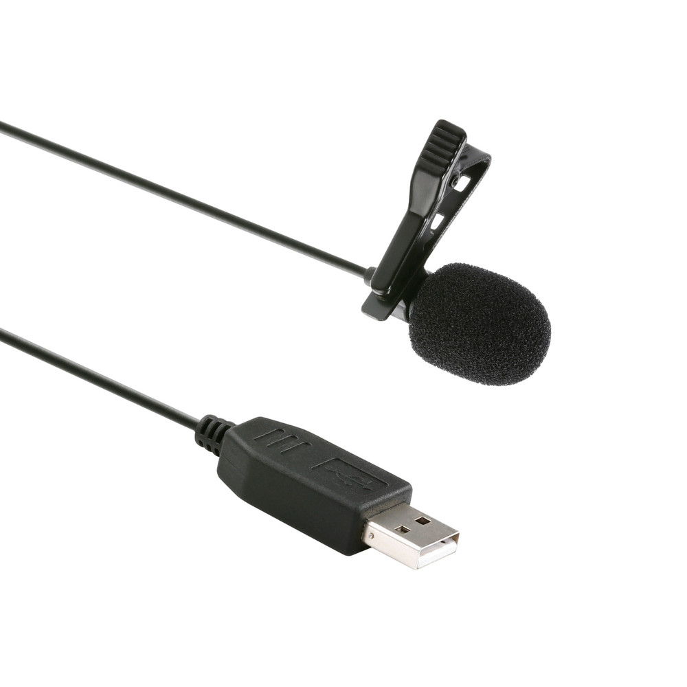 Saramonic SR-ULM5 Clip-On Omnidirectional USB Lavalier Microphone for PC & Mac Computers