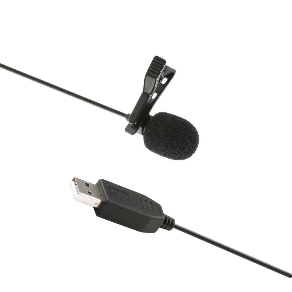 Saramonic SR-ULM5 Clip-On Omnidirectional USB Lavalier Microphone for PC & Mac Computers