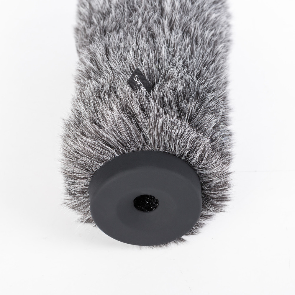 Saramonic TM-WS7 Professional Slide-On Furry Windshield for SR-TM7 & Long Shotgun Microphones 19-24mm in diameter (Open Box)