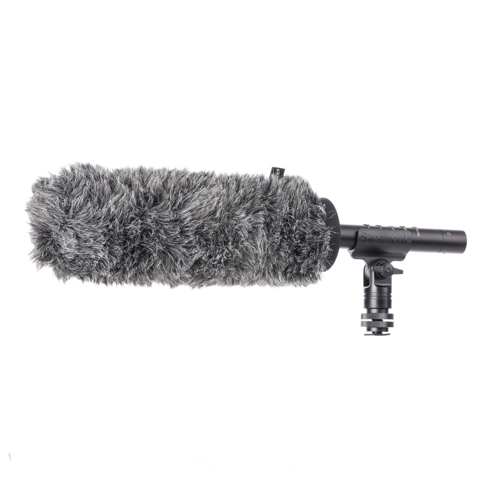 Saramonic TM-WS7 Professional Slide-On Furry Windshield for SR-TM7 & Long Shotgun Microphones 19-24mm in diameter (Open Box)