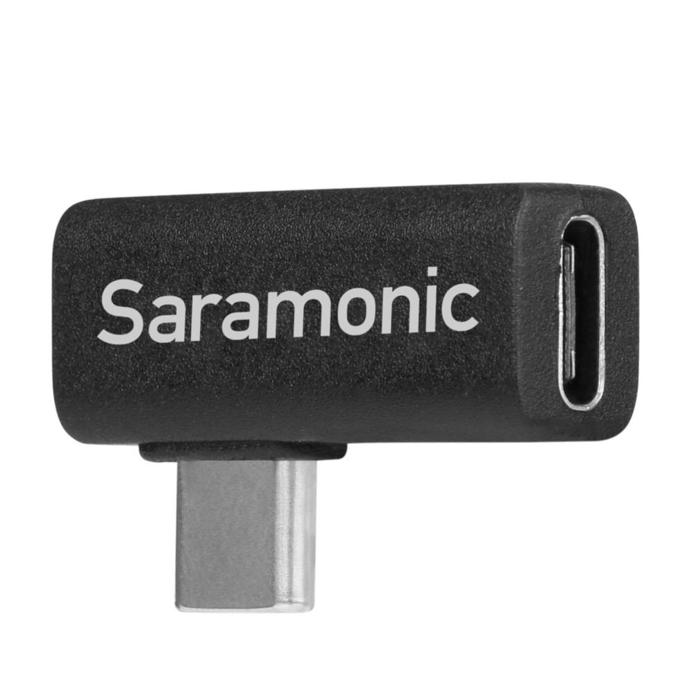 Saramonic LavMicro U3B Lavalier Mic w/ 19.7' (6m) USB-C Cable & 90˚ Adapter for Mobile Devices & Computers (Open Box)