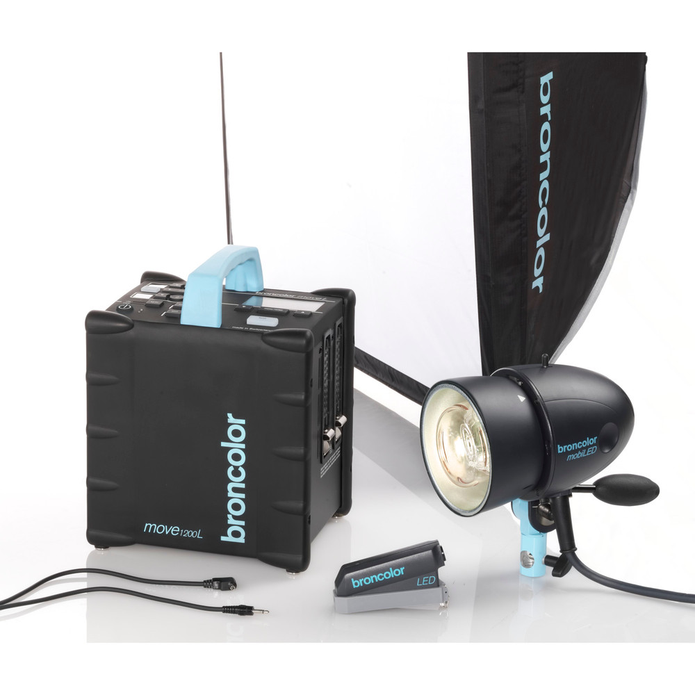 broncolor Move 1200 L Outdoor Kit 1 (Open Box)