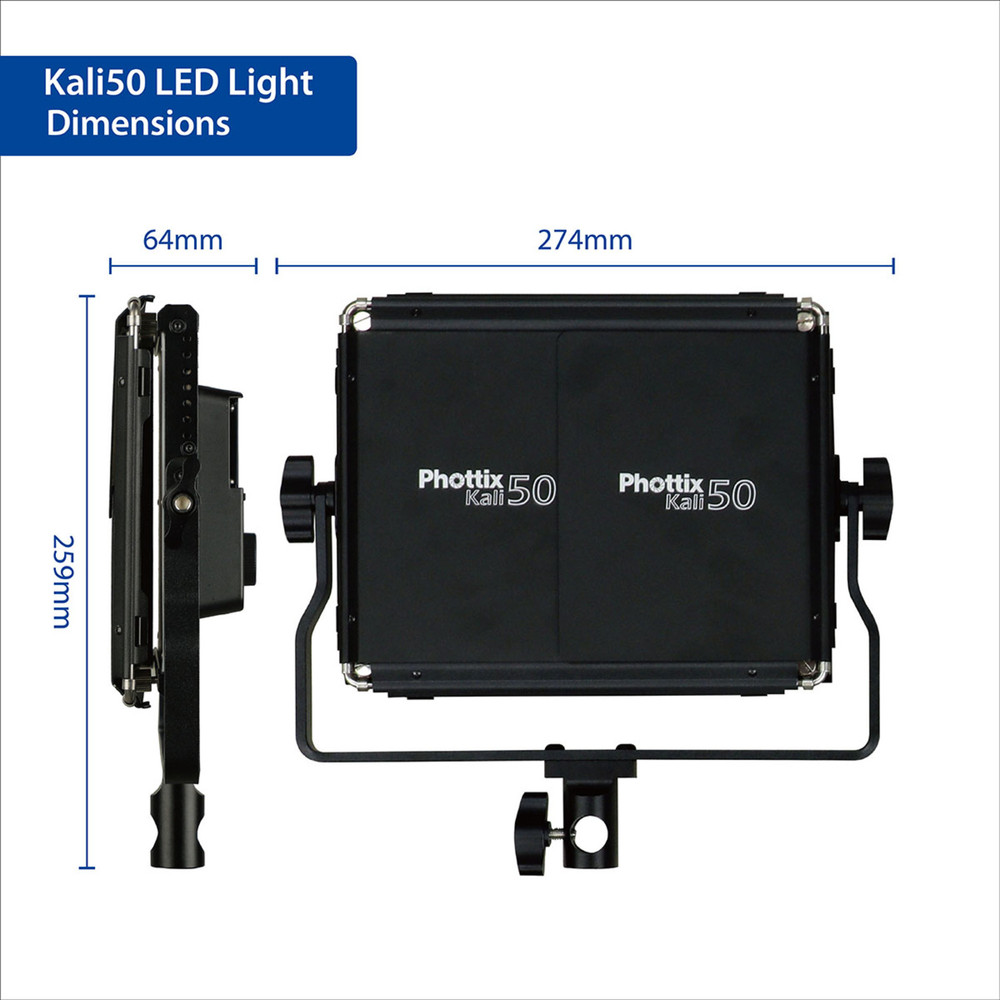 Phottix Kali50 LED Light (Open Box)