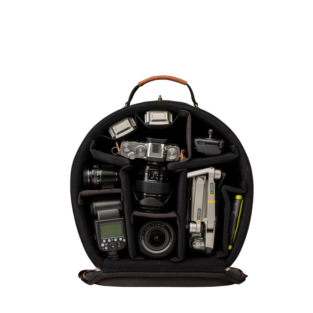 Tenba Sue Bryce Hat Box Roller - Black/Brown (Open Box)