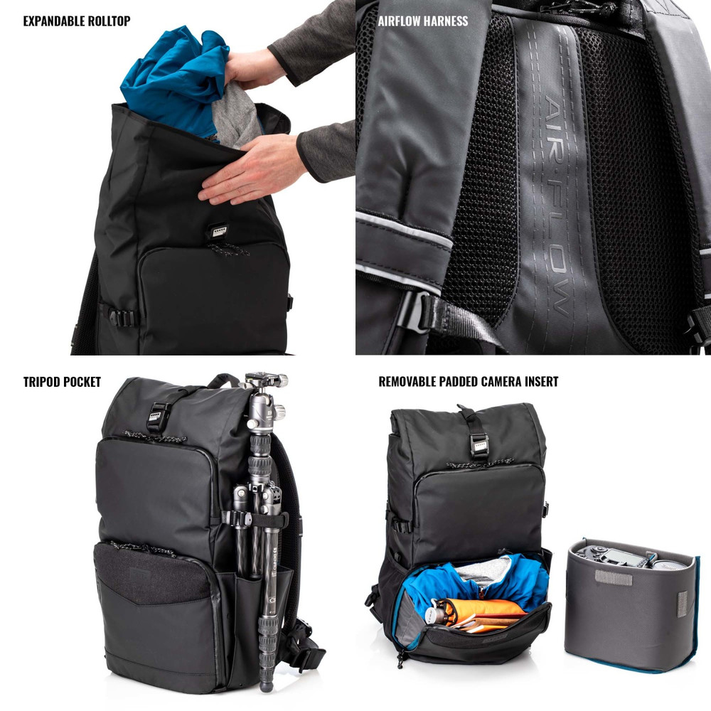 Tenba DNA 16 DSLR Backpack Black (Open Box)