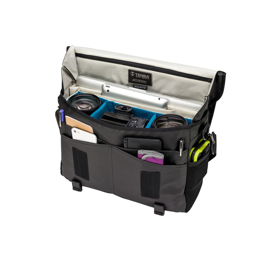 Tenba DNA 15 Slim Messenger Bag - Black (Special Edition) (Open Box)