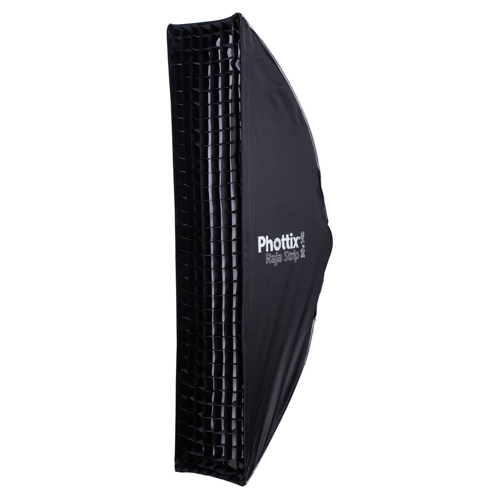 Phottix Raja Quick-Folding Strip Softbox 12x55in (30x140cm) (Open Box)