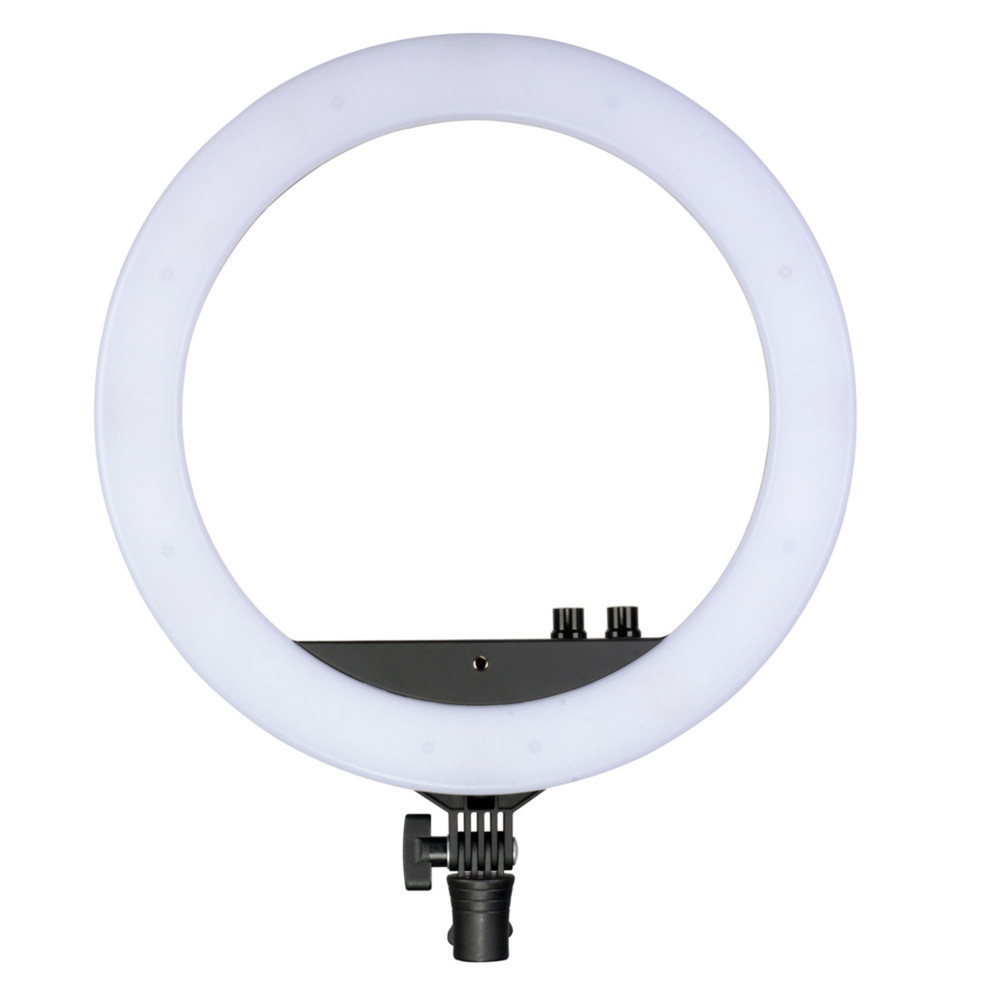 Nanlite Halo 14 Dimmable Adjustable Bicolor LED Ring Light Desktop Kit