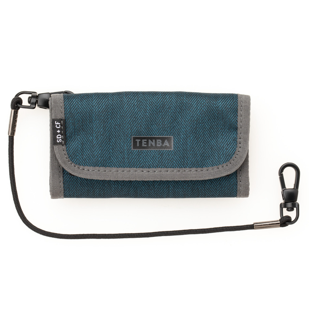 Tenba Tools Reload SD6+CF6 Card Wallet - Blue (Open Box)
