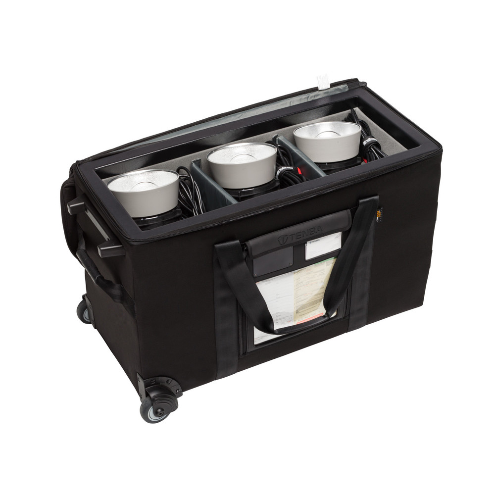 Tenba Transport Air Case Topload Medium Lighting Case w/ wheels - Black (Open Box)