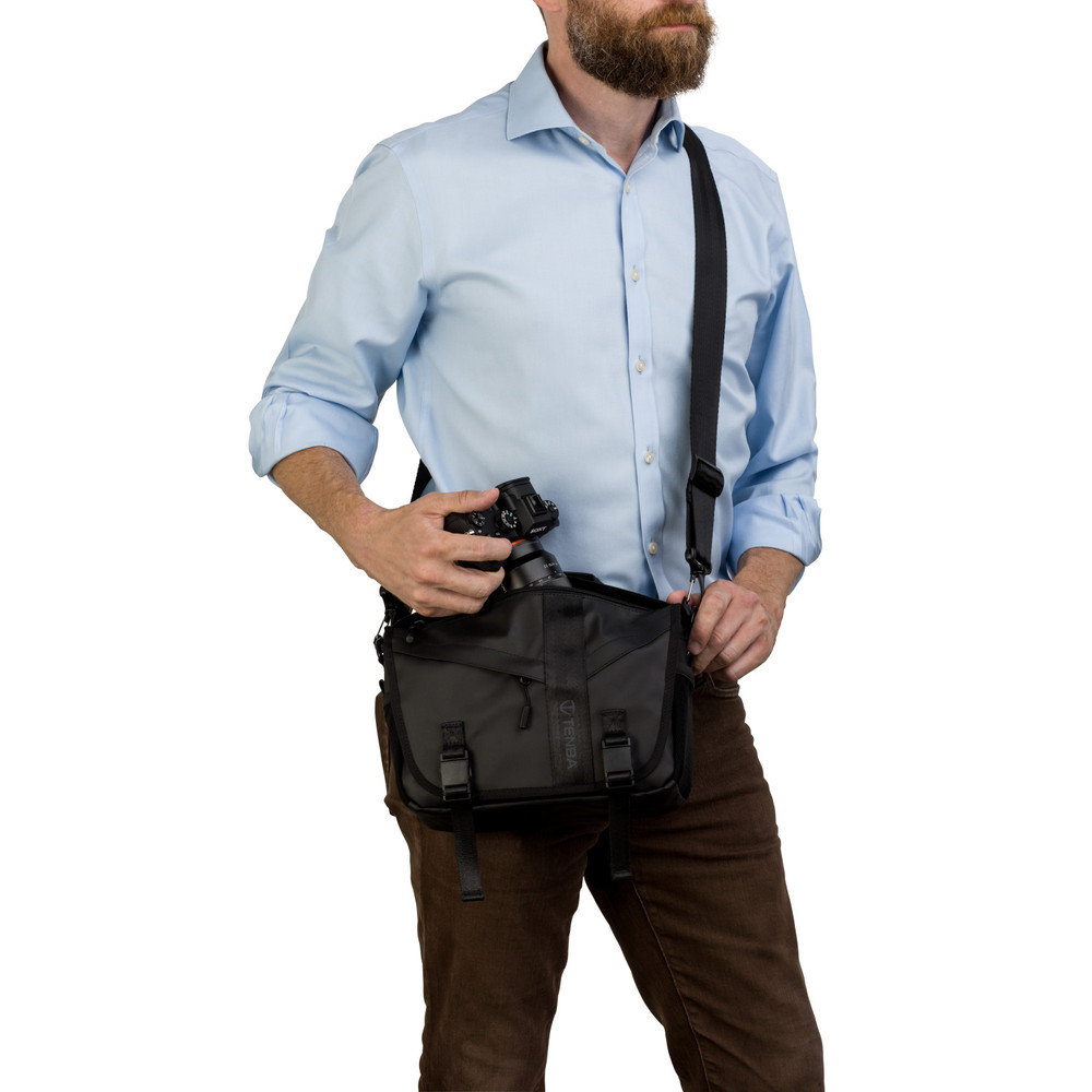 Tenba DNA 8 Messenger Bag - Black (Special Edition) (Open Box)