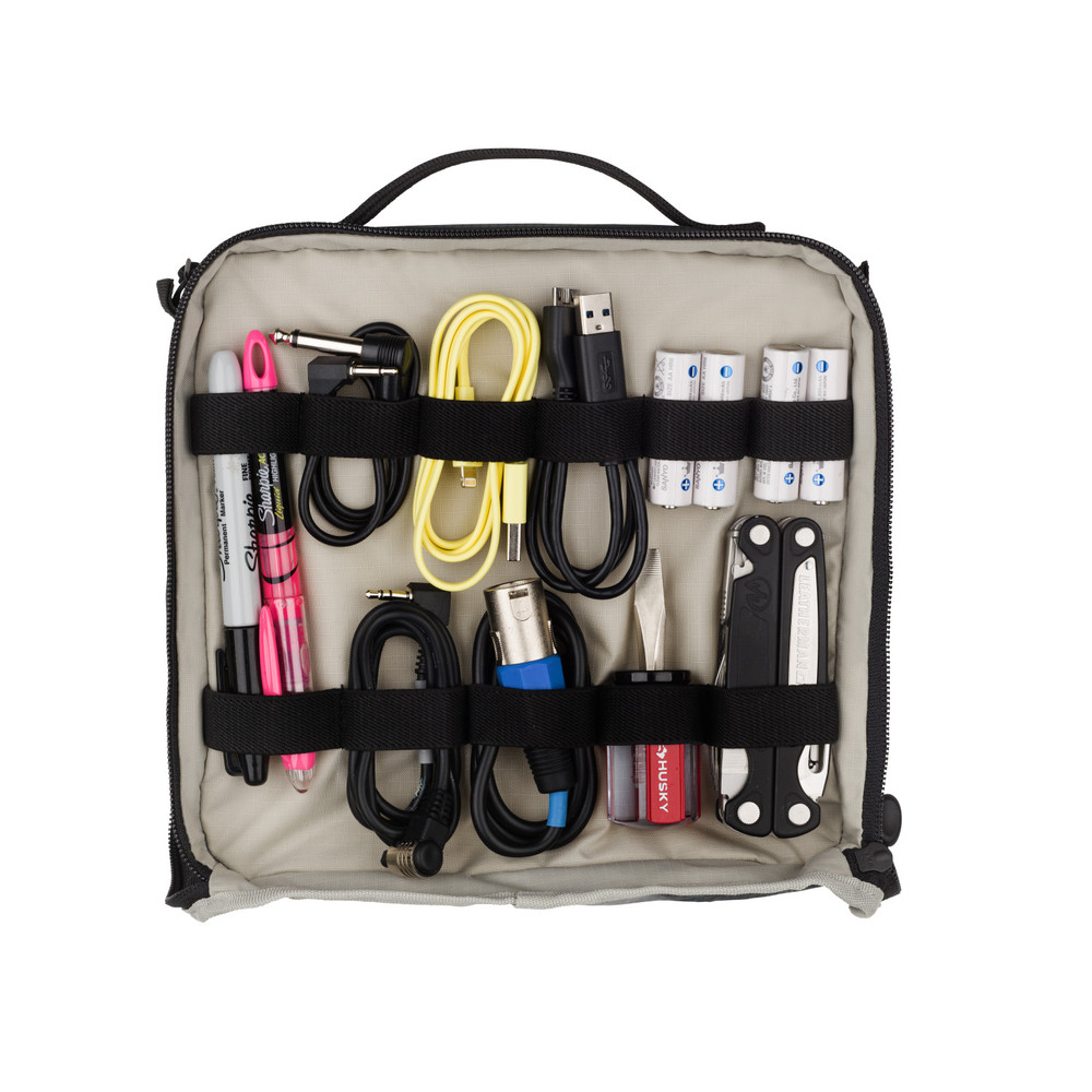 Tenba Tools Cable Duo 8 - Cable Pouch - Gray (Open Box)