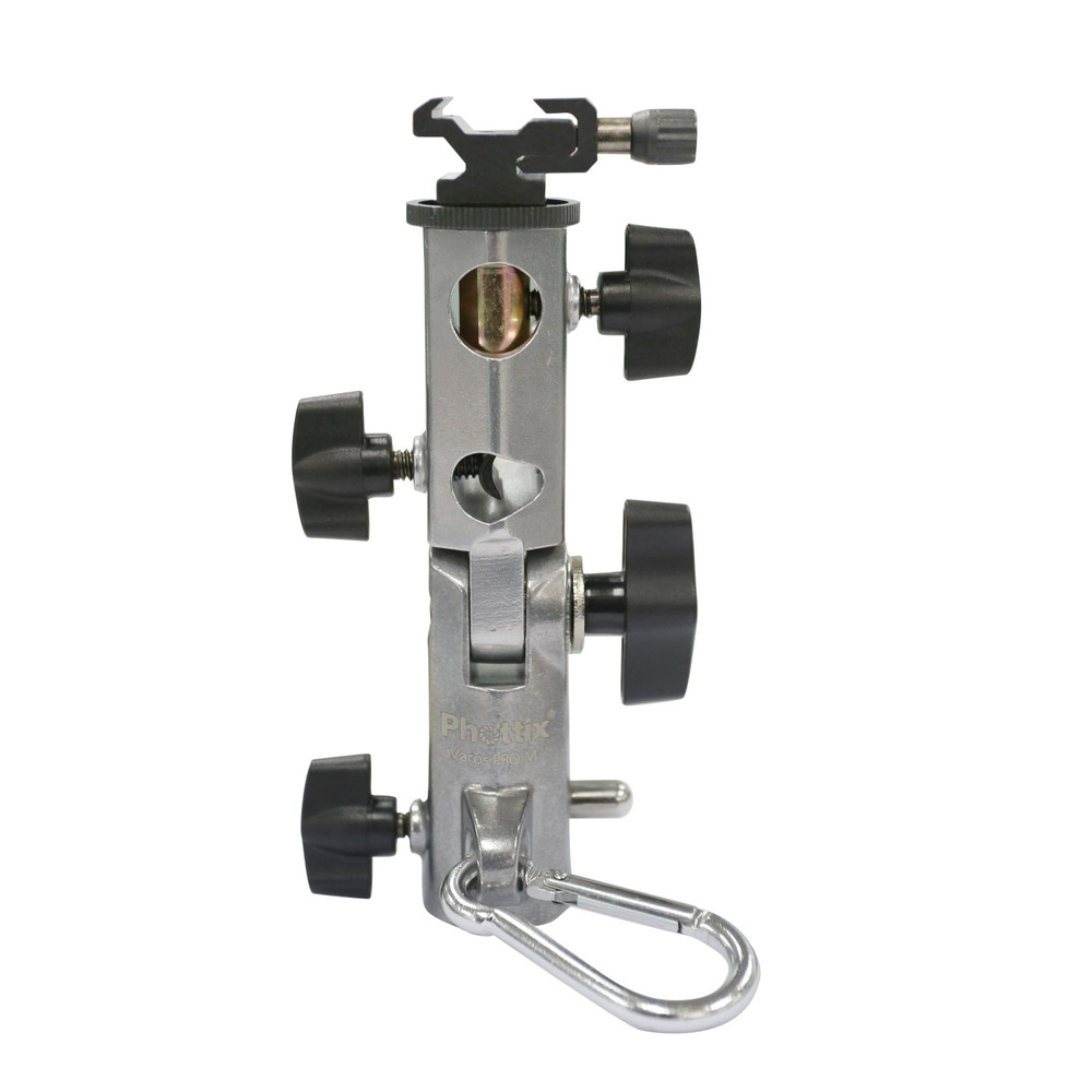 Phottix Varos Pro M Multi-Function Flash Shoe Umbrella Holder (Open Box)