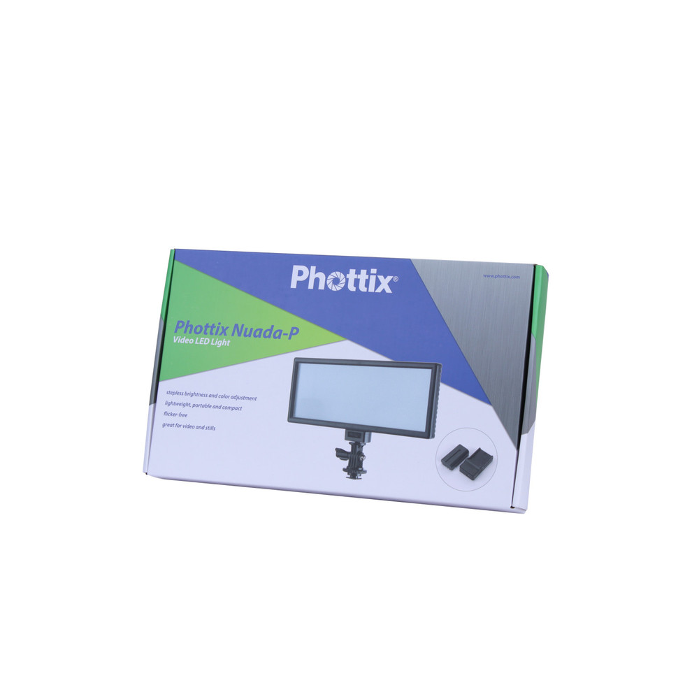 Phottix Nuada P Softlight LED Panel 10x3.9in (Open Box)