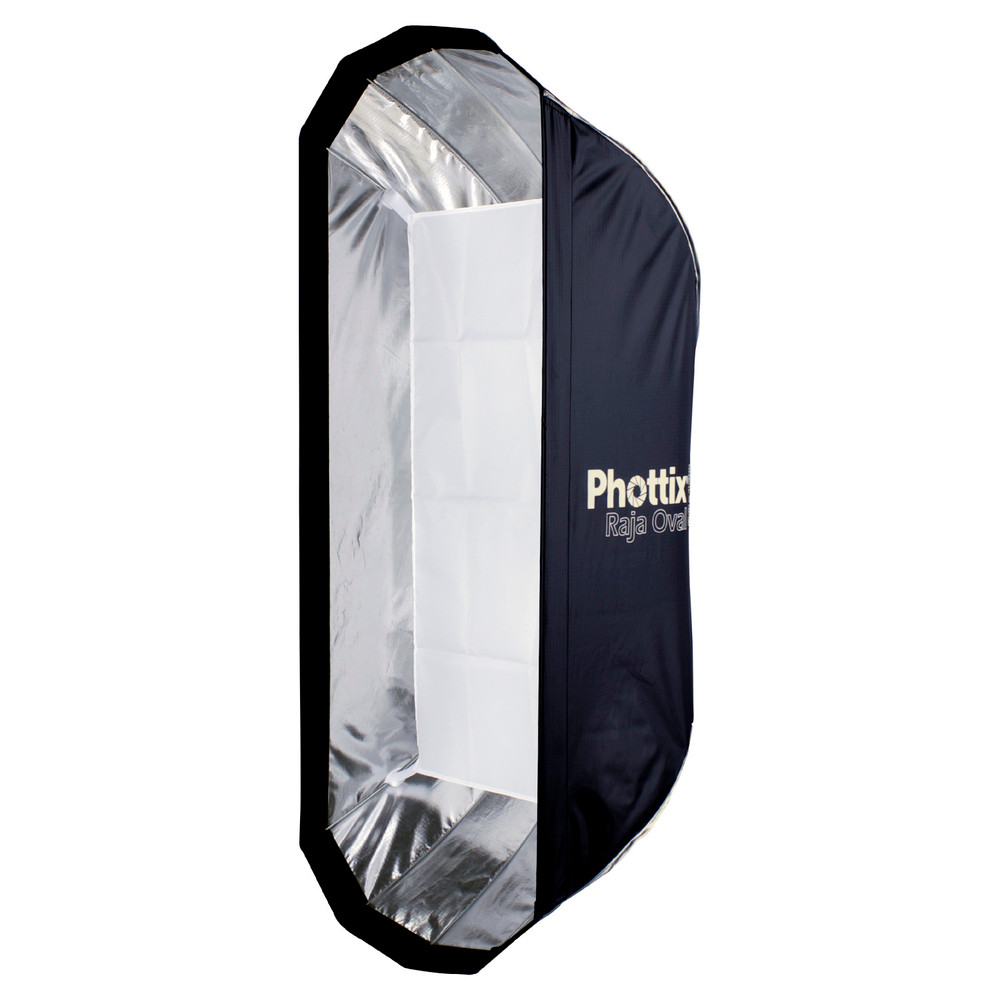Phottix Raja Oval Quick-Folding softbox 20x47in (50x120cm) (Open Box)