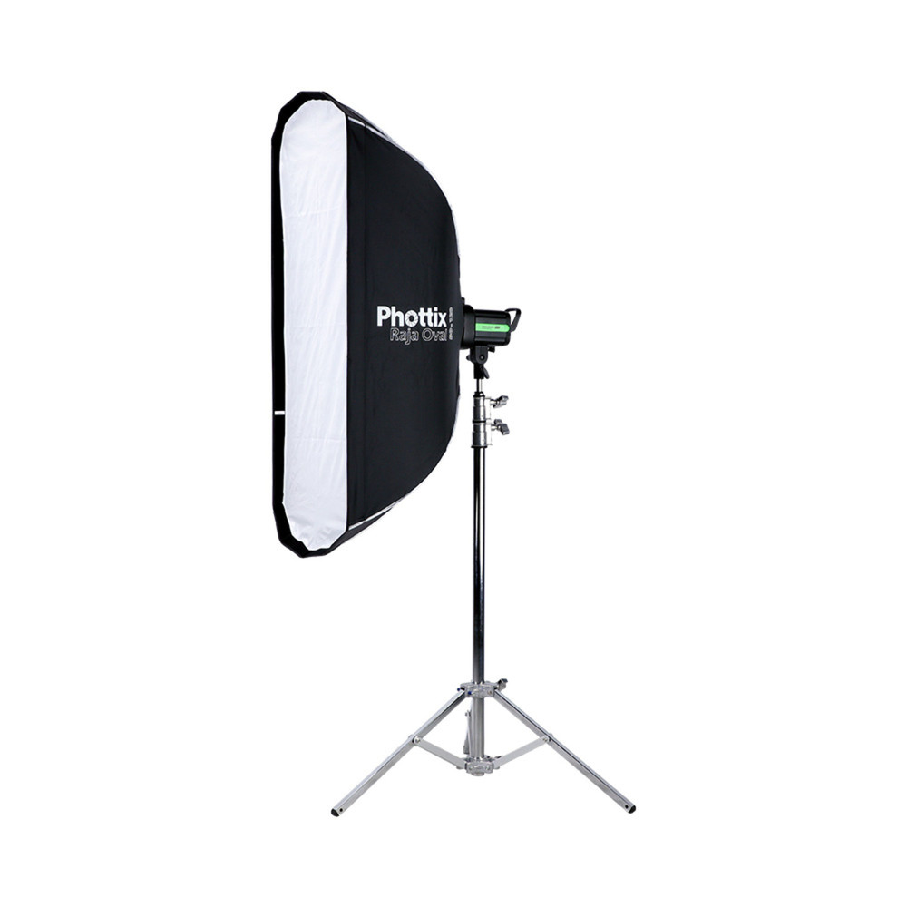 Phottix Raja Oval Quick-Folding softbox 20x47in (50x120cm) (Open Box)