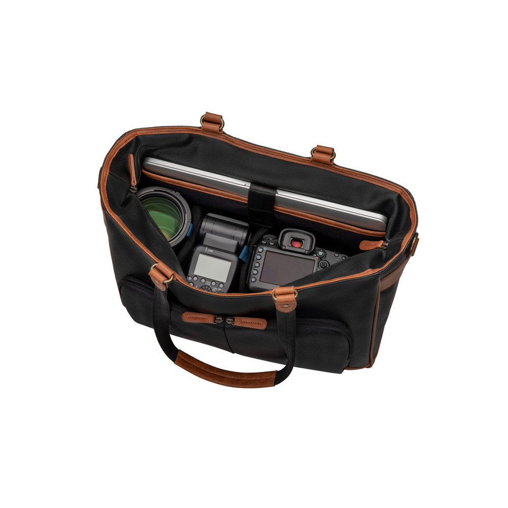 Tenba Sue Bryce Tote 15 - Black/Brown (Open Box)