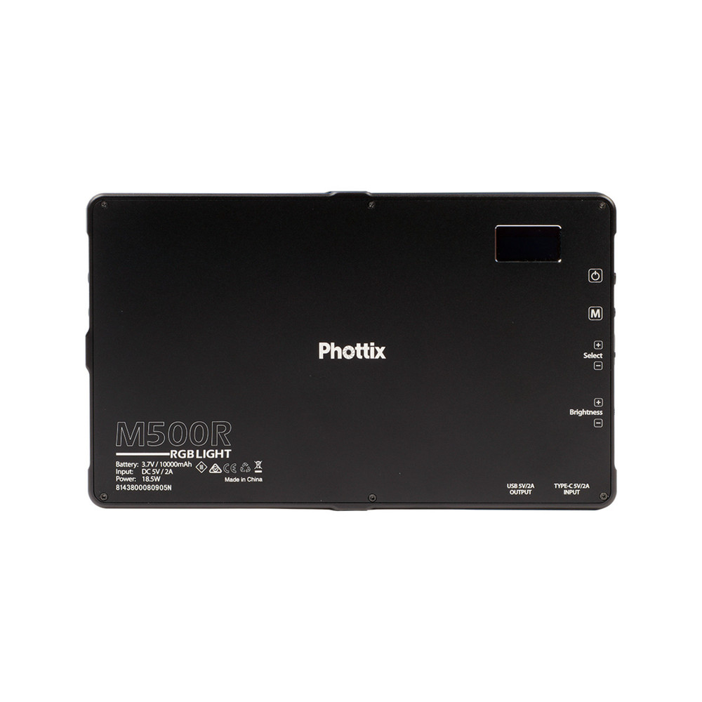 Phottix M500R RGB Light (Open Box)