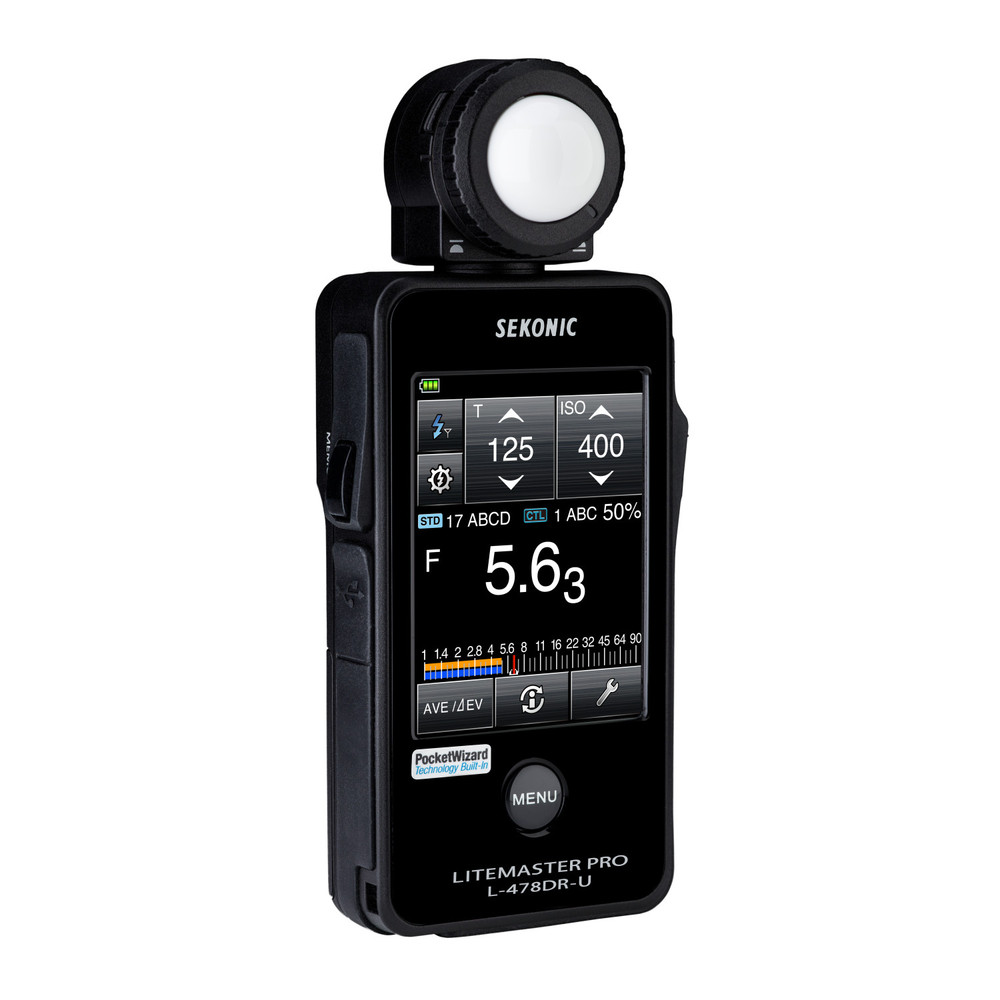 Sekonic L-478DR-U LiteMaster Pro for PocketWizard System Light Meter
