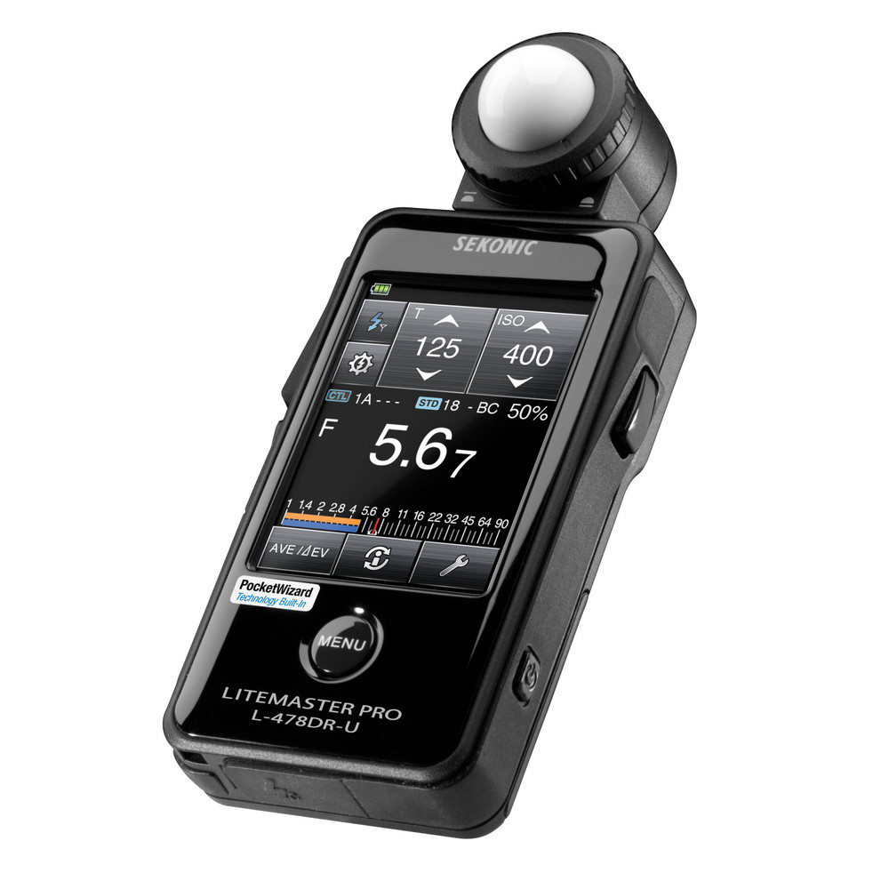 Sekonic L-478DR-U LiteMaster Pro for PocketWizard System Light Meter
