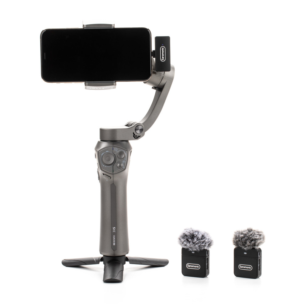Saramonic Blink 100 B4 Ultra-Portable 2-Person Clip-On Wireless Mic System for iPhone & iPad with Lightning
