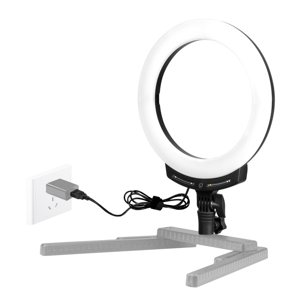 Nanlite Halo 10B Dimmable Bicolor USB 10in LED Ring Light
With Smart Touch Switch (Open Box)