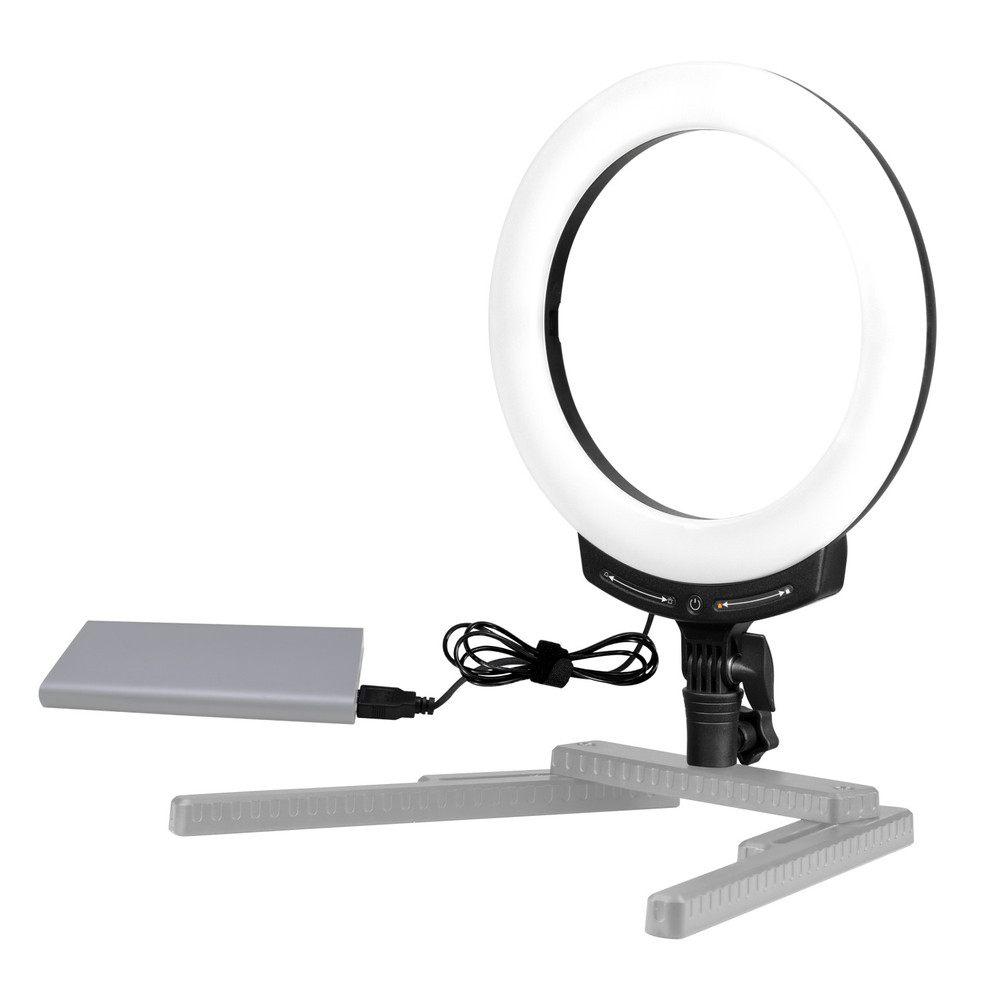 Nanlite Halo 10B Dimmable Bicolor USB 10in LED Ring Light
With Smart Touch Switch (Open Box)