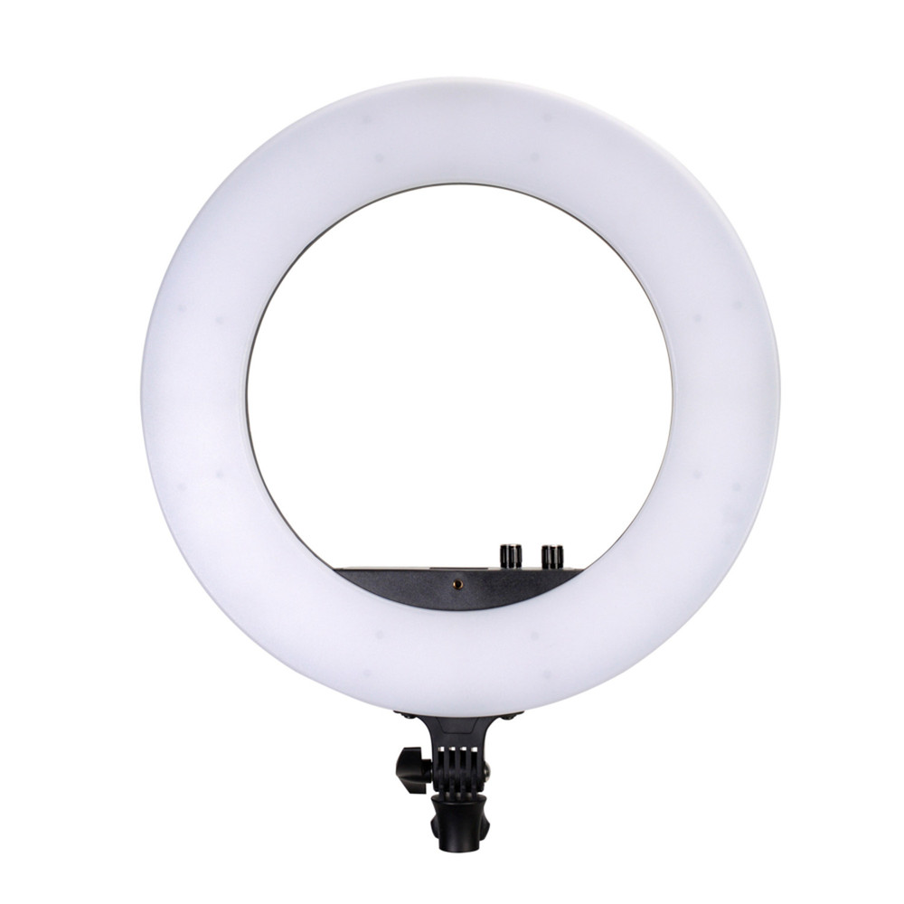 Nanlite Halo 18  Dimmable Adjustable Bicolor 18in LED Ring Light Desktop Kit (Open Box)