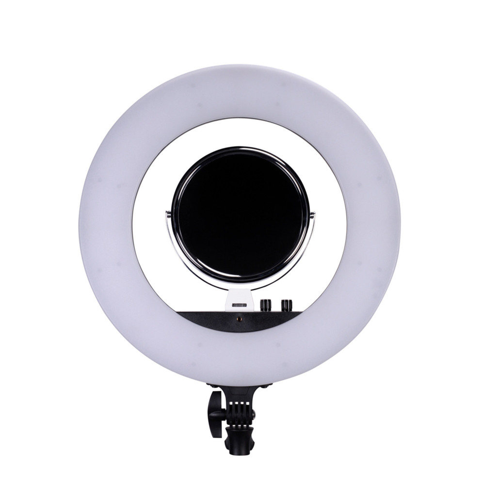 Nanlite Halo 18  Dimmable Adjustable Bicolor 18in LED Ring Light Desktop Kit (Open Box)