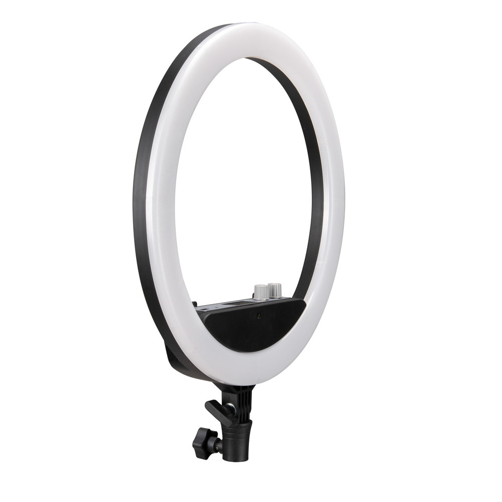Nanlite Halo 14U Dimmable Adjustable Bicolor 14in LED Ring Light With Built-In Li-Ion Battery (Open Box)