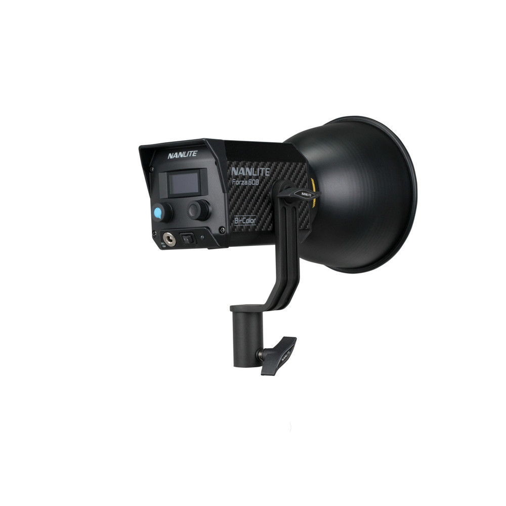 Nanlite Forza 60B Bi-Color LED Spotlight Kit Includes NPF Battery Grip and Bowens S-Mount Adapter (Open Box)