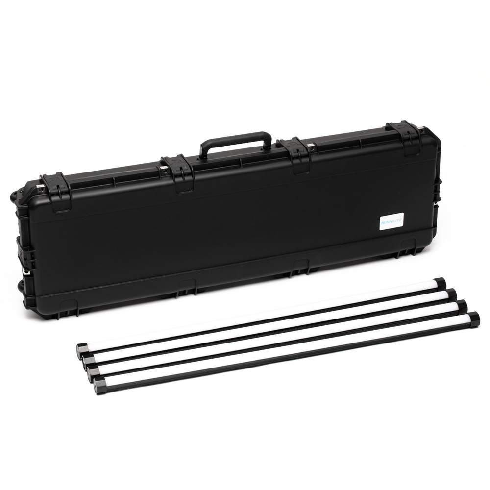 Nanlite PavoTube II 30X 4' RGBWW LED Pixel Tube 4-Light Kit with Hard Case (Open Box)