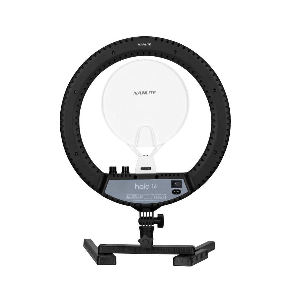 Nanlite Halo Series Ring Light Mirror 7in (Open Box)