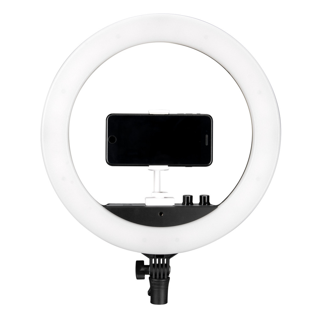 Nanlite Halo 14 Dimmable Adjustable Bicolor 14in LED Ring Light (Open Box)