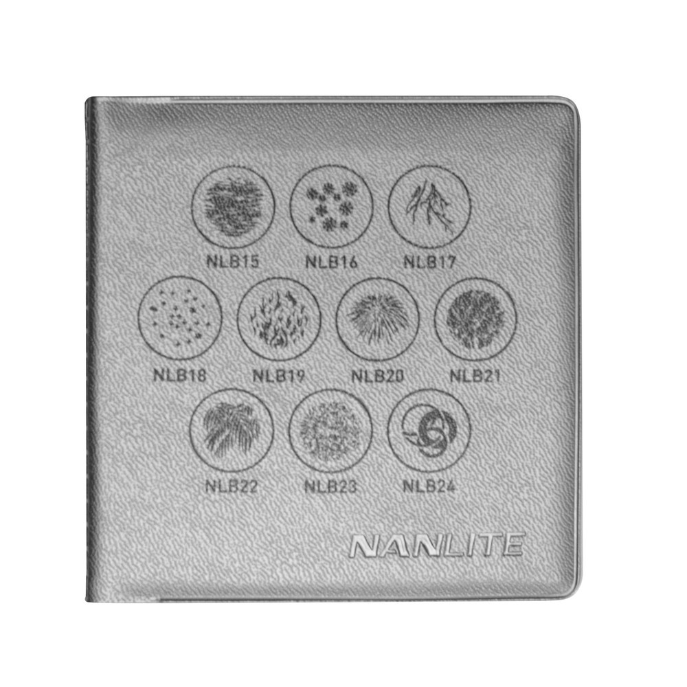 Nanlite Bowens Projection Attachment GOBO Set 2 (Open Box)