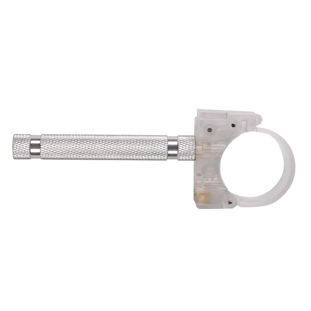 Nanlite PavoTube Transparent Polycarbonate T12 LED Tube Mounting Clip with 5/8in Baby Pin (Open Box)