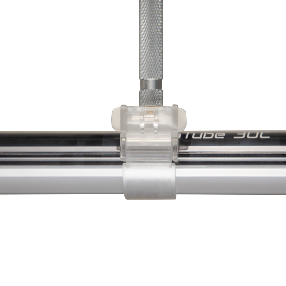 Nanlite PavoTube Transparent Polycarbonate T12 LED Tube Mounting Clip with 5/8in Baby Pin (Open Box)