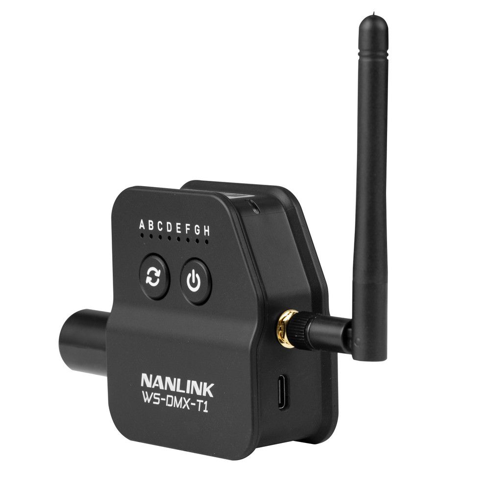 Nanlite NANLINK WS-DMX-T1 Wireless DMX Transmitter Box (Open Box)
