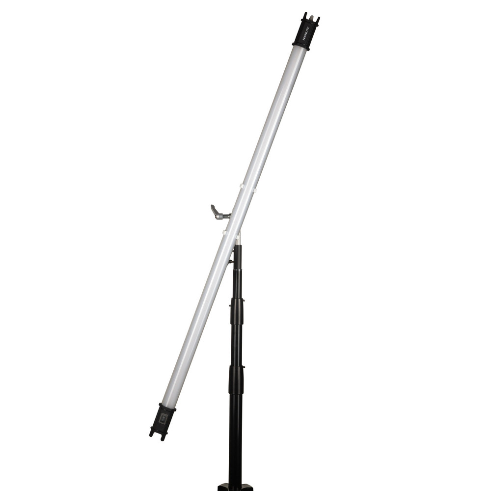 Nanlite PavoTube Single T12 LED Tube Holder with Swivel Ball Joint and
5/8in Baby Pin (Open Box)