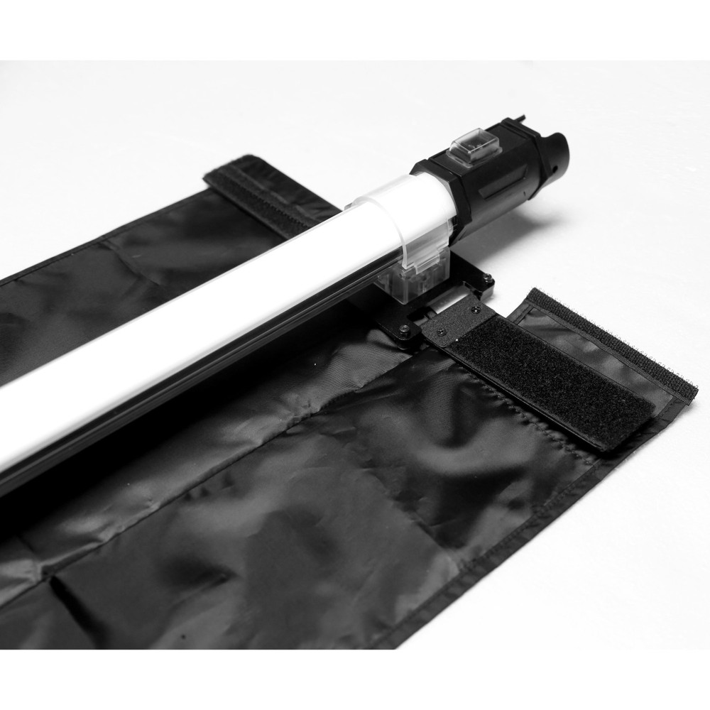 Nanlite Fabric Barndoors and Grid for PavoTube 15C LED Tubes (Open Box)