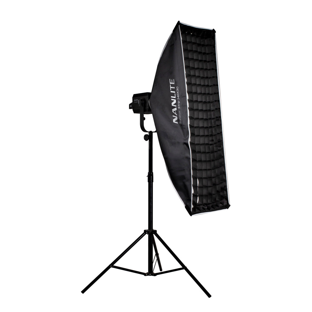 Nanlite Fabric Grid for Asymmetrical Stripbank Softbox (18x43in) (Open Box)