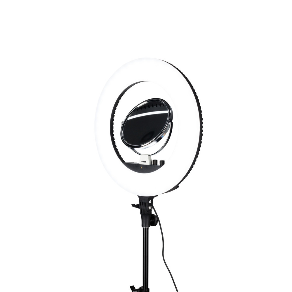 Nanlite Halo Series Ring Light Dual-Sided Mirror 8in (Open Box)