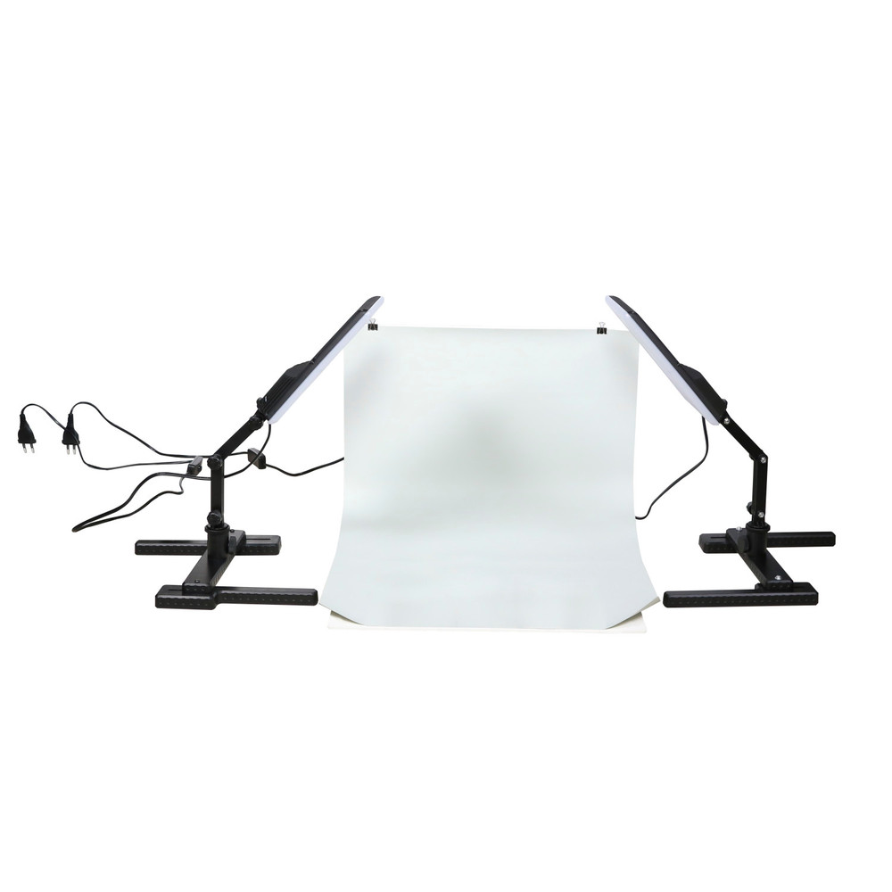 Nanlite Compac 20 Slim Soft LED 2 Light Table Top Studio Kit (Open Box)