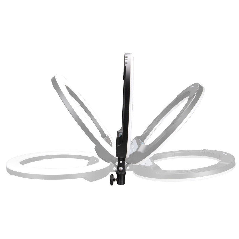 Nanlite Halo 16C Bicolor and Tunable RGB 16in LED Ring Light with USB Power Passthrough (Open Box)