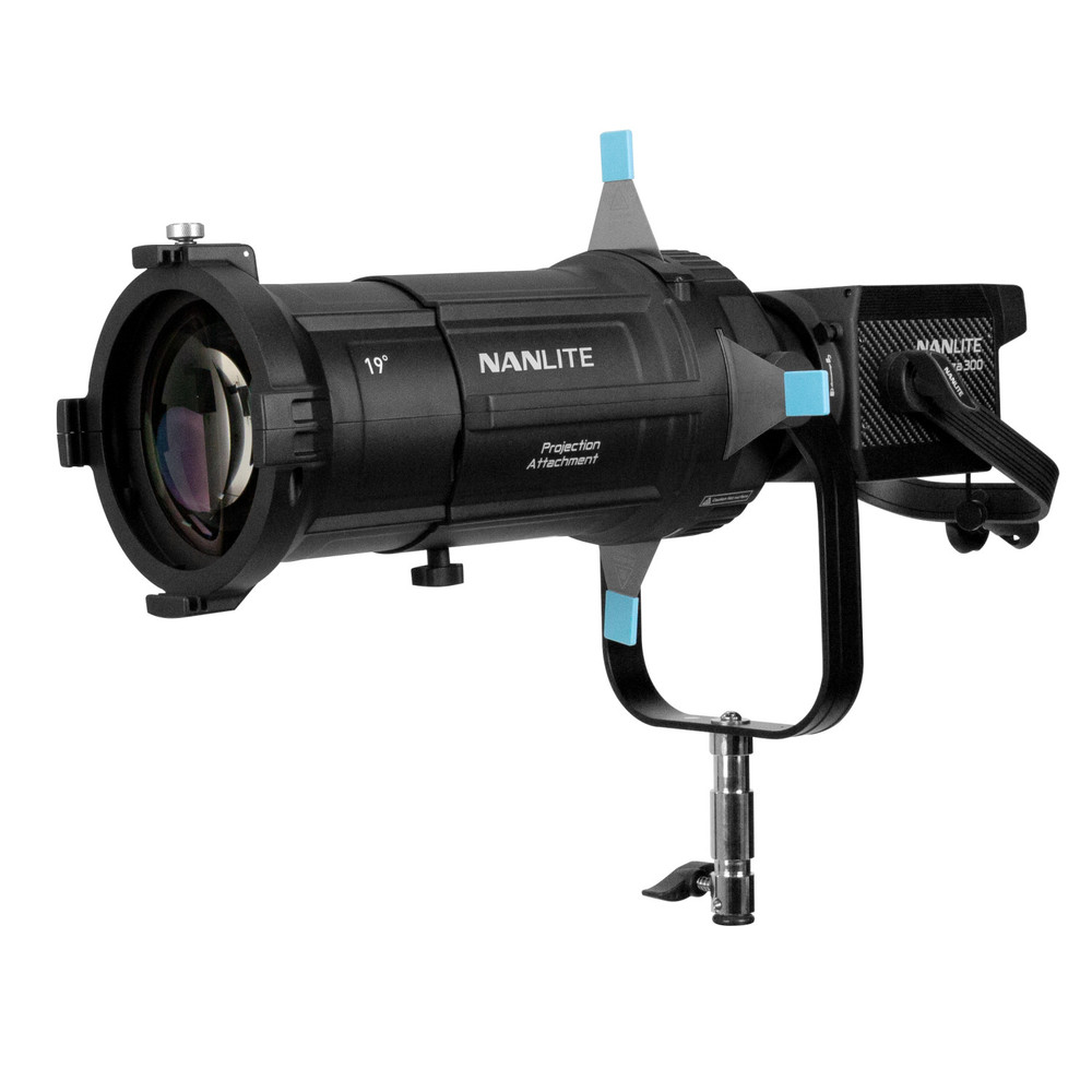 Nanlite PJ-BM Projection Attachment with 19° Lens for Bowens Mount (Open Box)