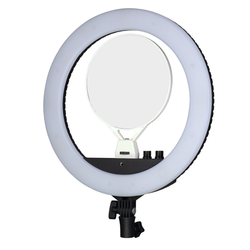 Nanlite Halo 14U Dimmable Adjustable Bicolor LED Ring Light With Built-In Li-Ion Battery (Open Box)