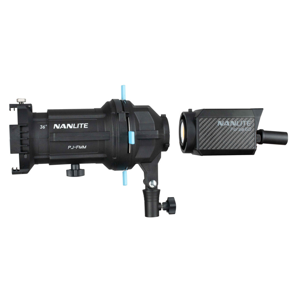Nanlite Forza PJ-FMM Projection Attachment with 36° Lens for FM Mount (Open Box)