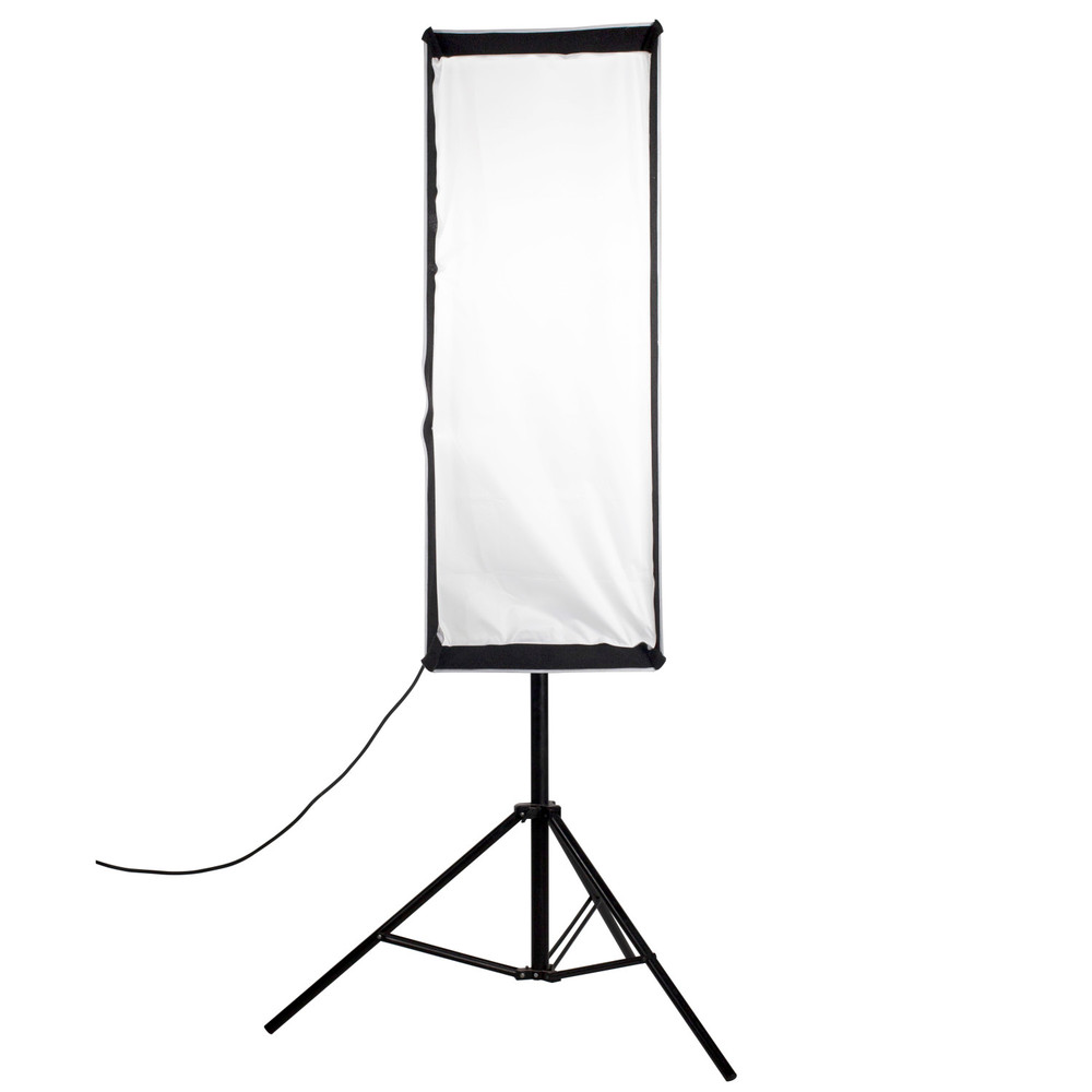 Nanlite Asymmetrical Stripbank Softbox with Bowens Mount (18x43in) (Open Box)