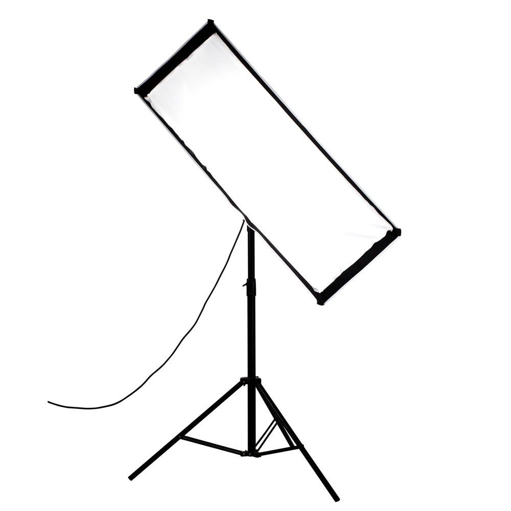 Nanlite Asymmetrical Stripbank Softbox with Bowens Mount (18x43in) (Open Box)