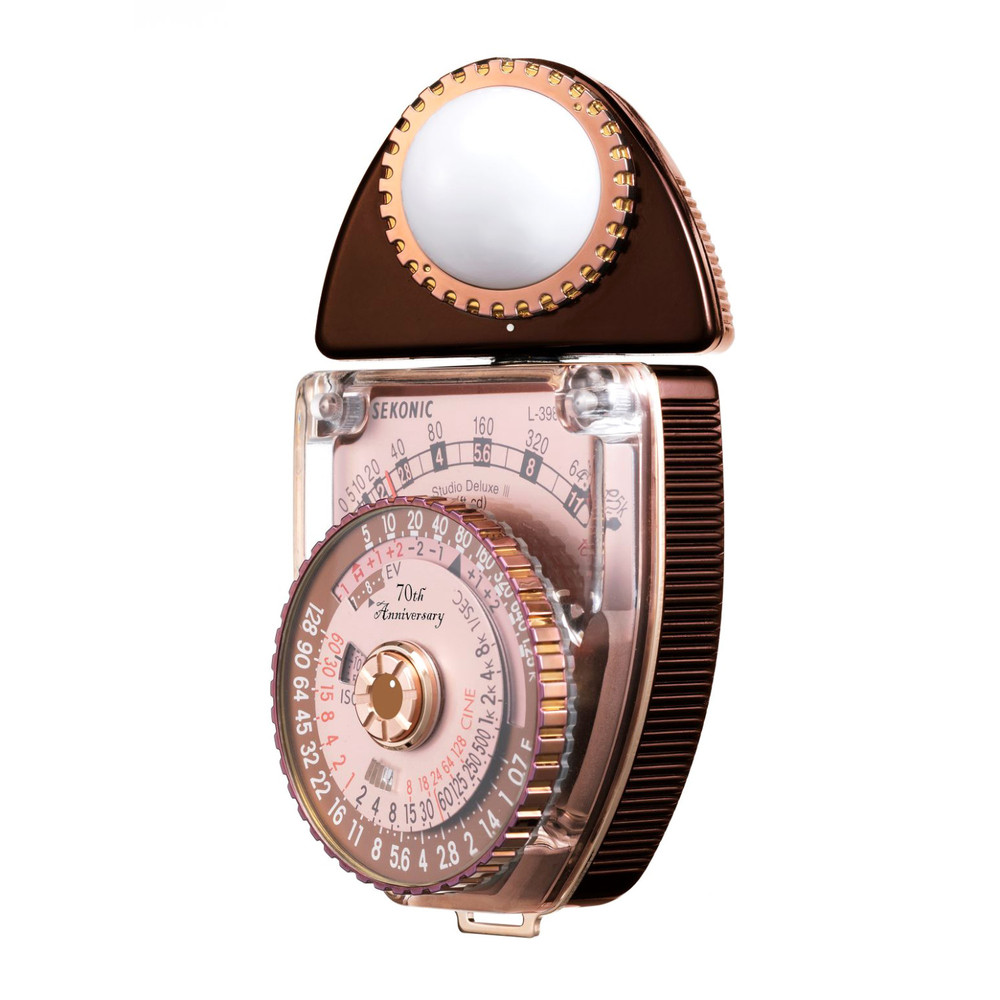 Sekonic L-398A STUDIO DELUXE III 70th Anniversay Edition Analog Light Meter (401-395) (Open Box)